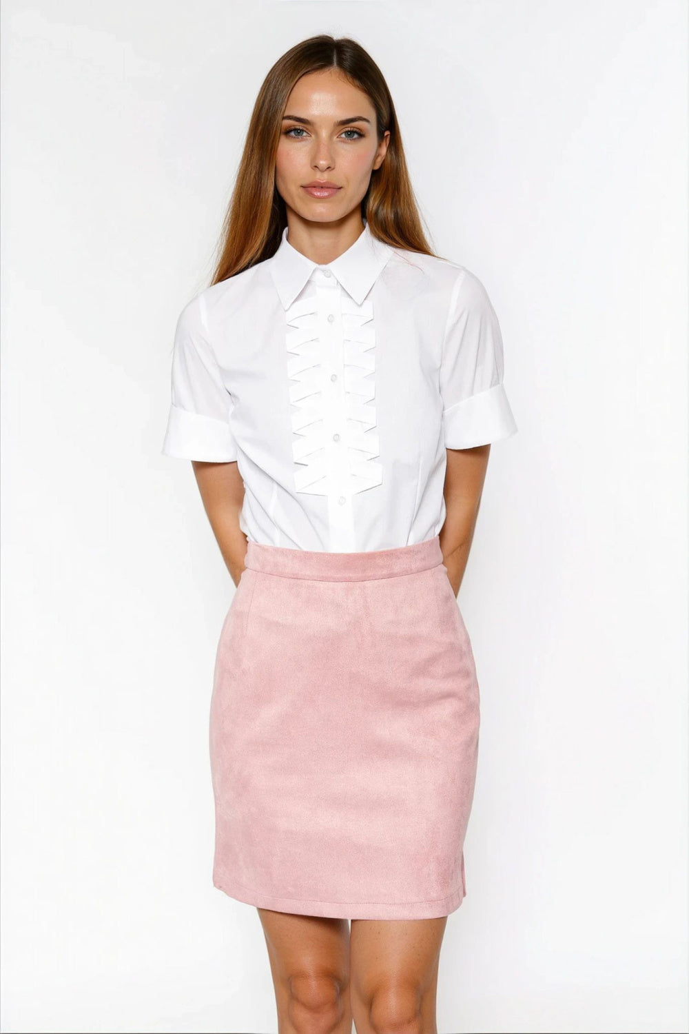 Pleated shirt