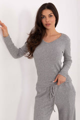 Ribbed jumper
