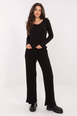 Knit trousers