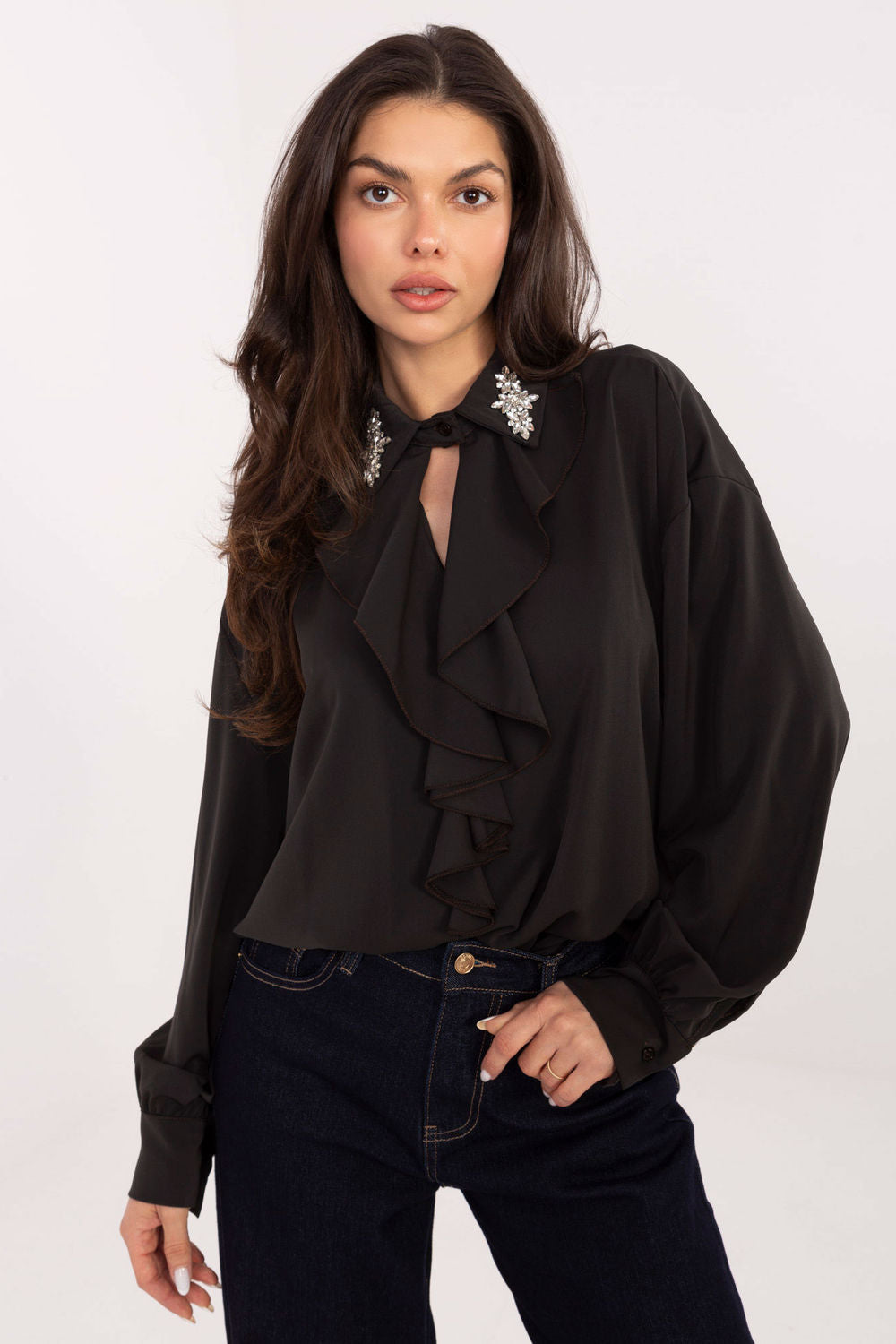Polyester blouse