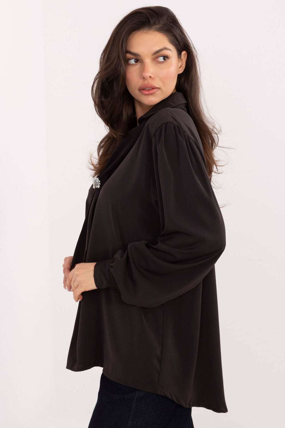 Polyester blouse