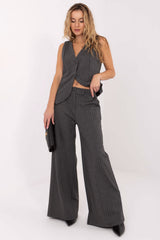 Striped trousers