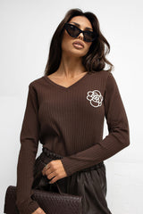 Ribbed blouse