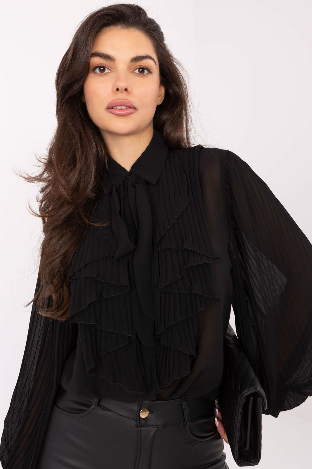 Pleated shirt