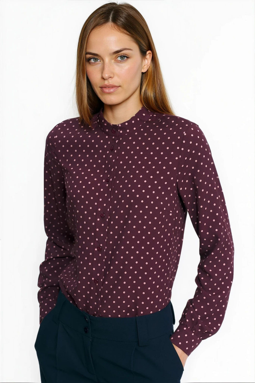 Polka dot shirt