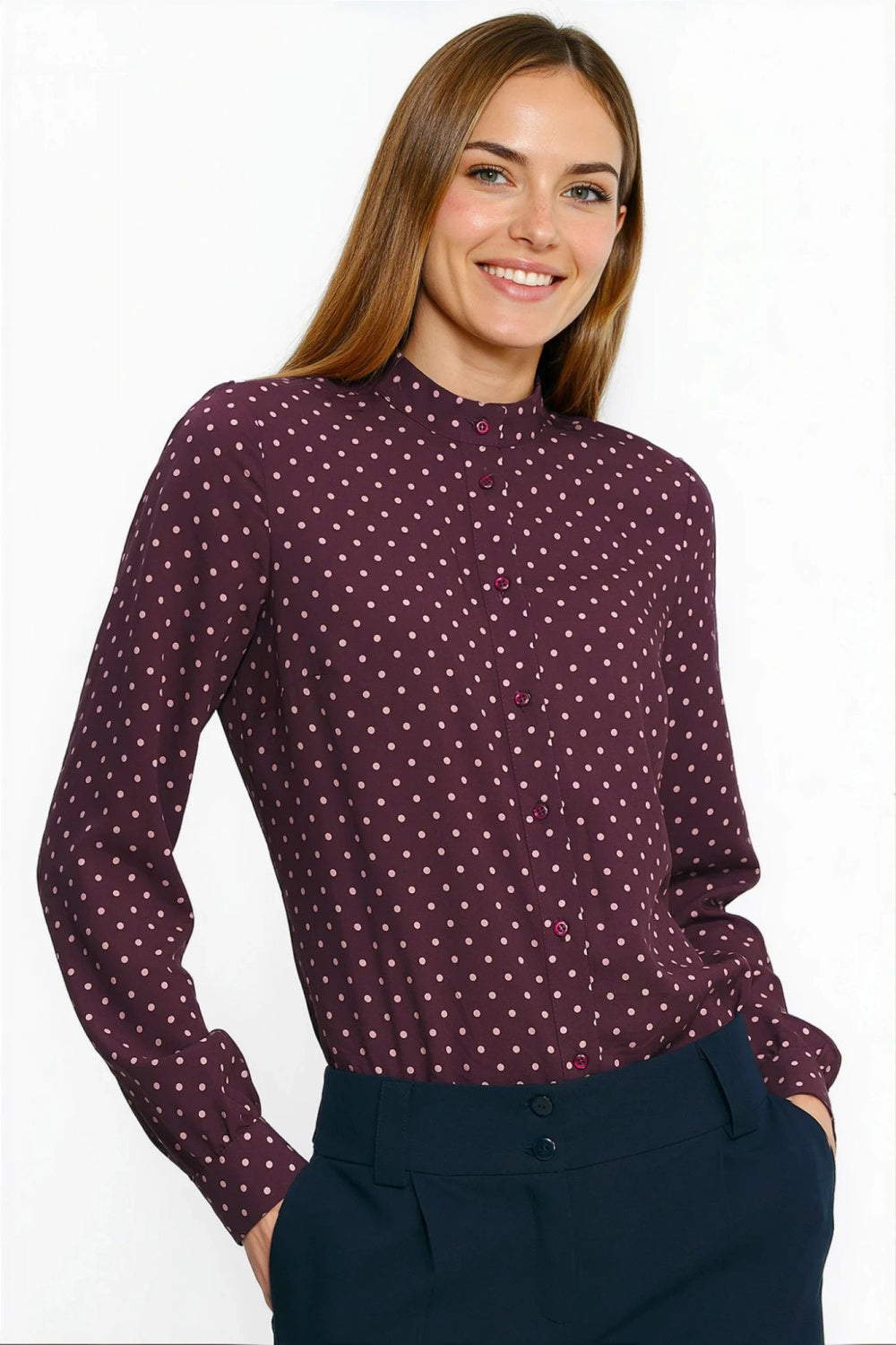 Polka dot shirt