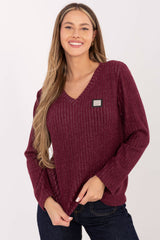 Ribbed jumper