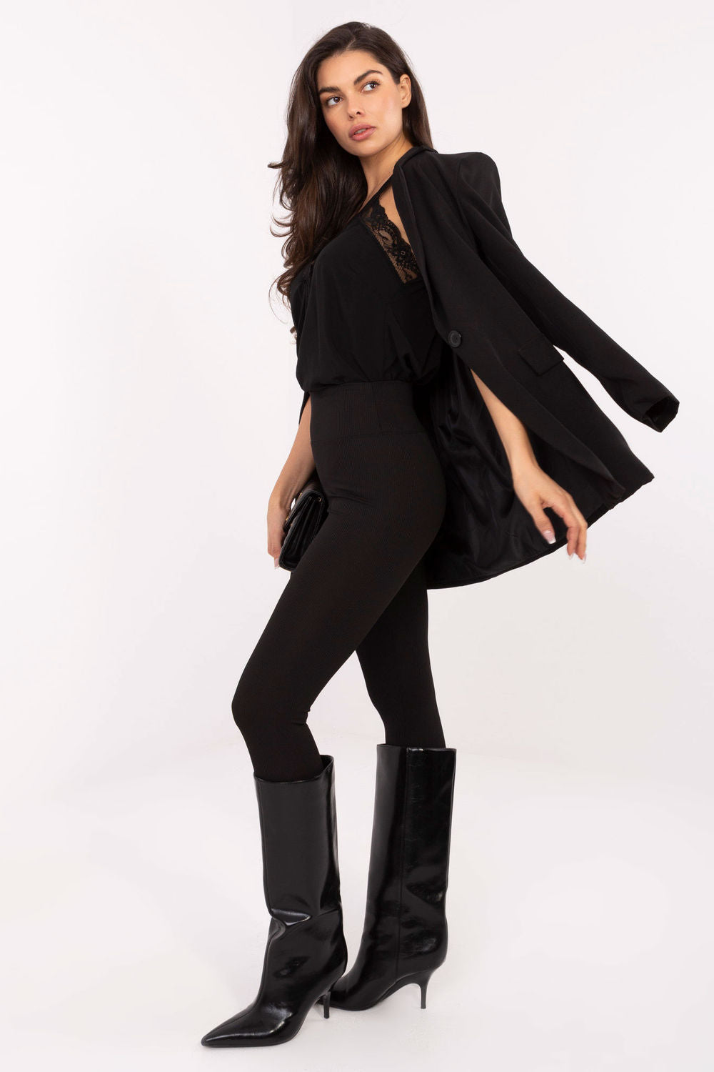 Ribbed leggings