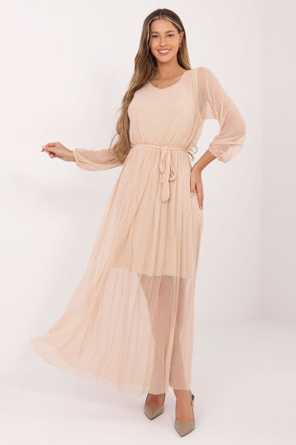 Maxi evening dress