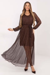 Maxi evening dress