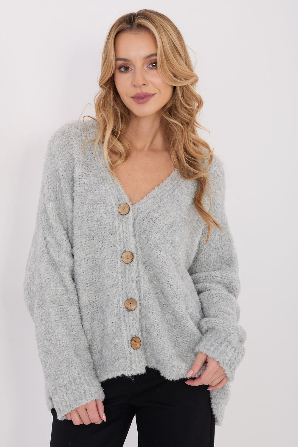 Wool cardigan