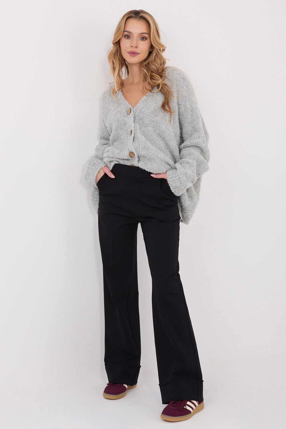 Wool cardigan