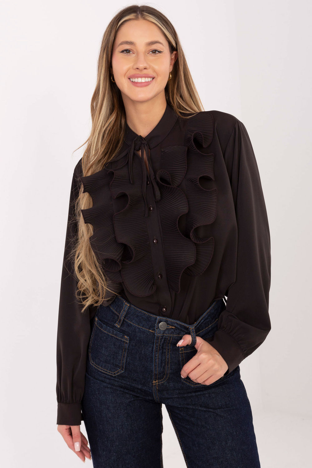Pleated shirt