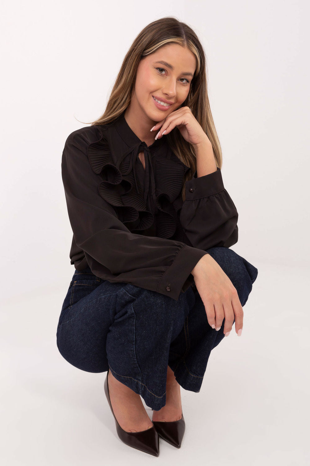 Pleated shirt
