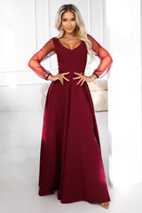 Tulle evening dress