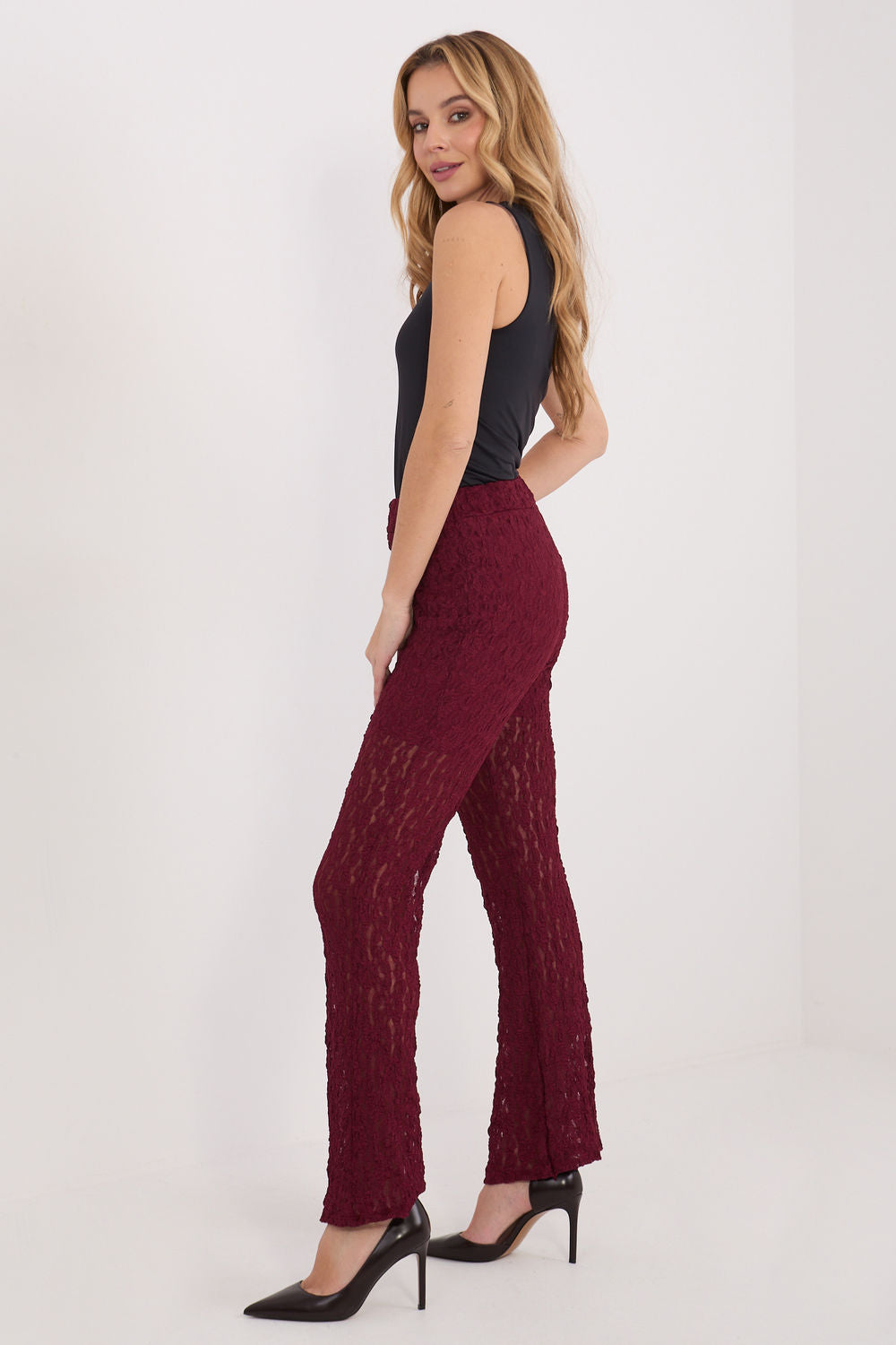 Lace trousers