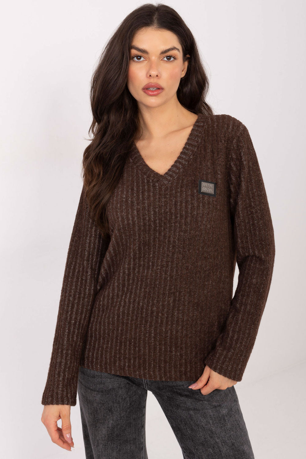 Ribbed jumper
