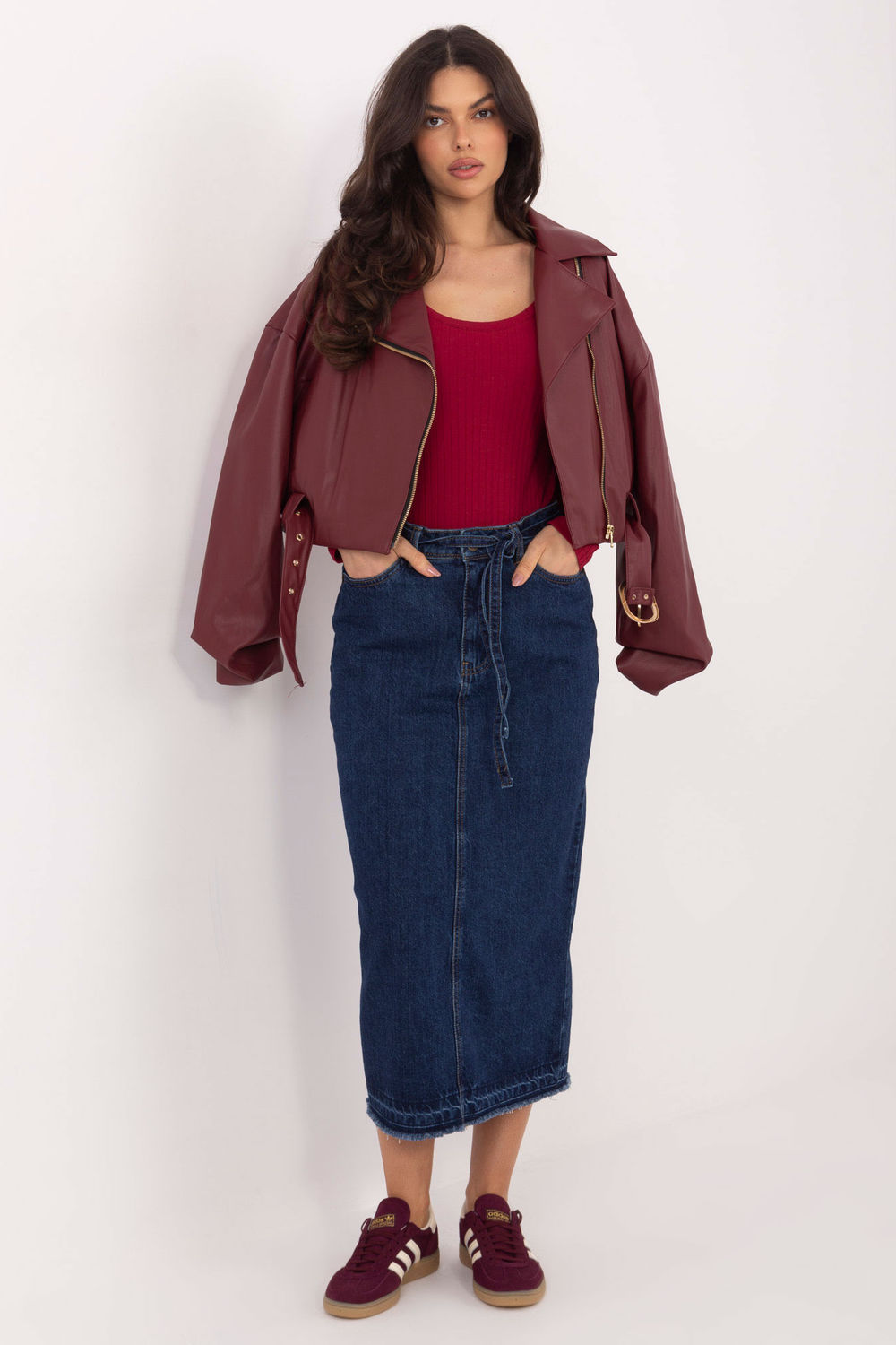 Denim skirt