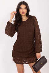 Lace evening dress