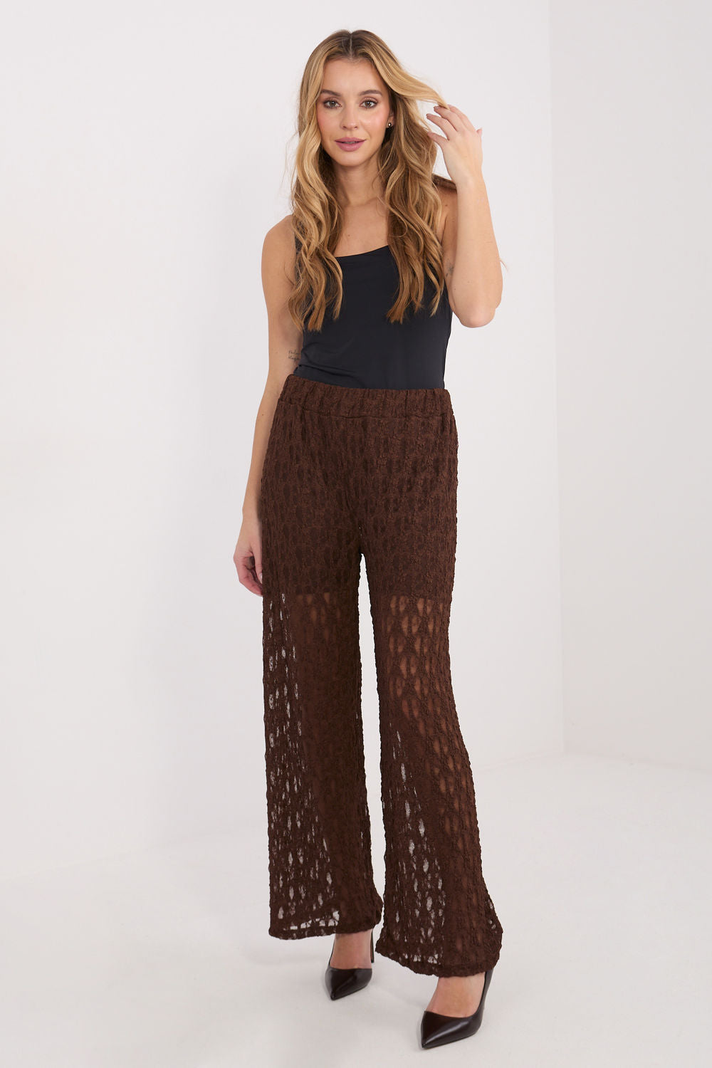 Lace trousers