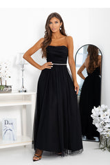 Tulle evening dress