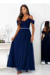 Tulle evening dress