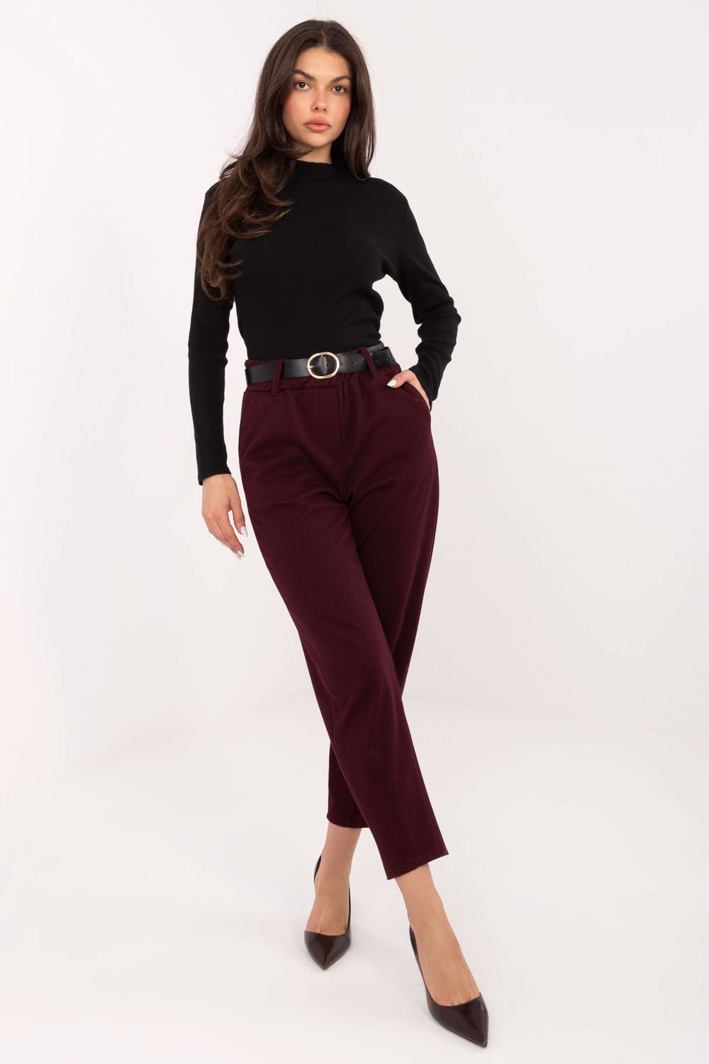 Polyester trousers