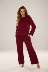 Knit trousers