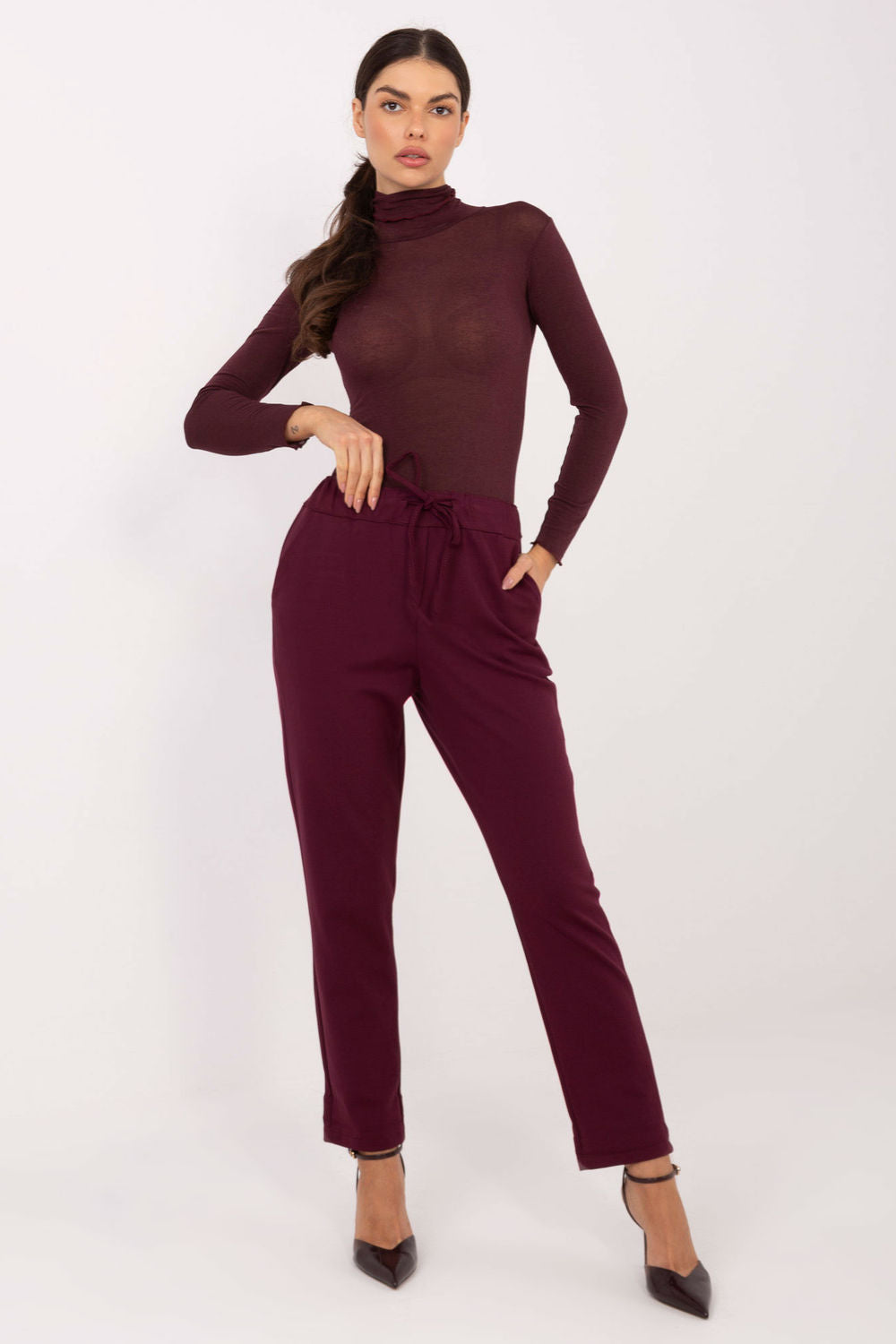 Viscose trousers