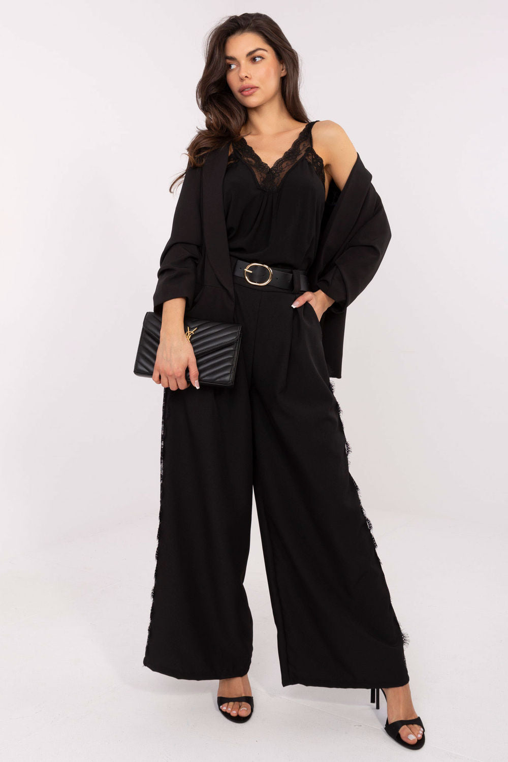 Lace trousers