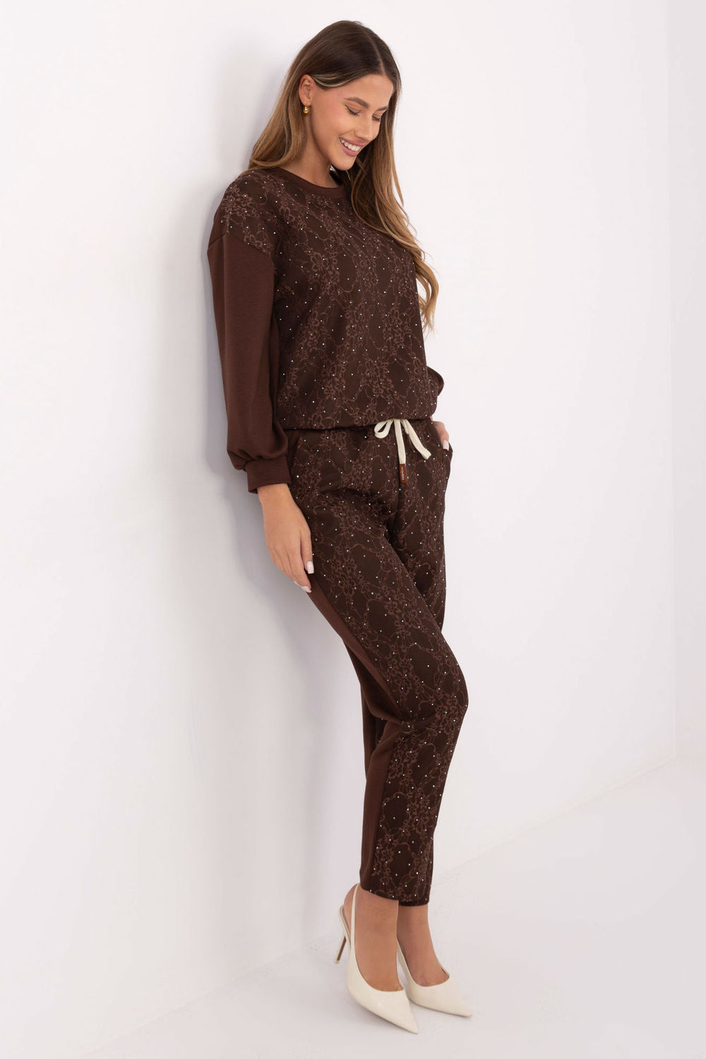 Lace trousers