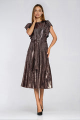 Fitted evening dress