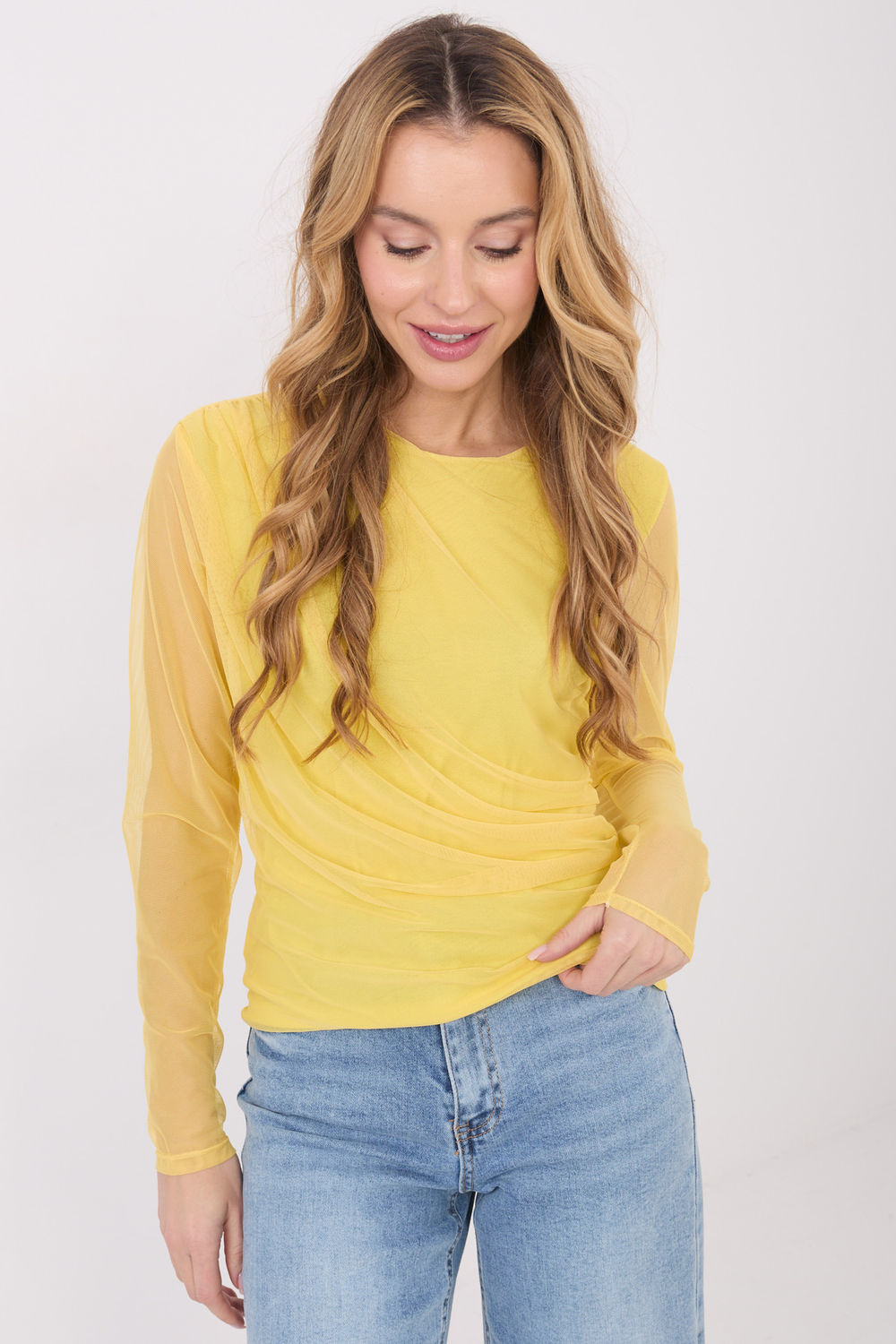 Fitted blouse