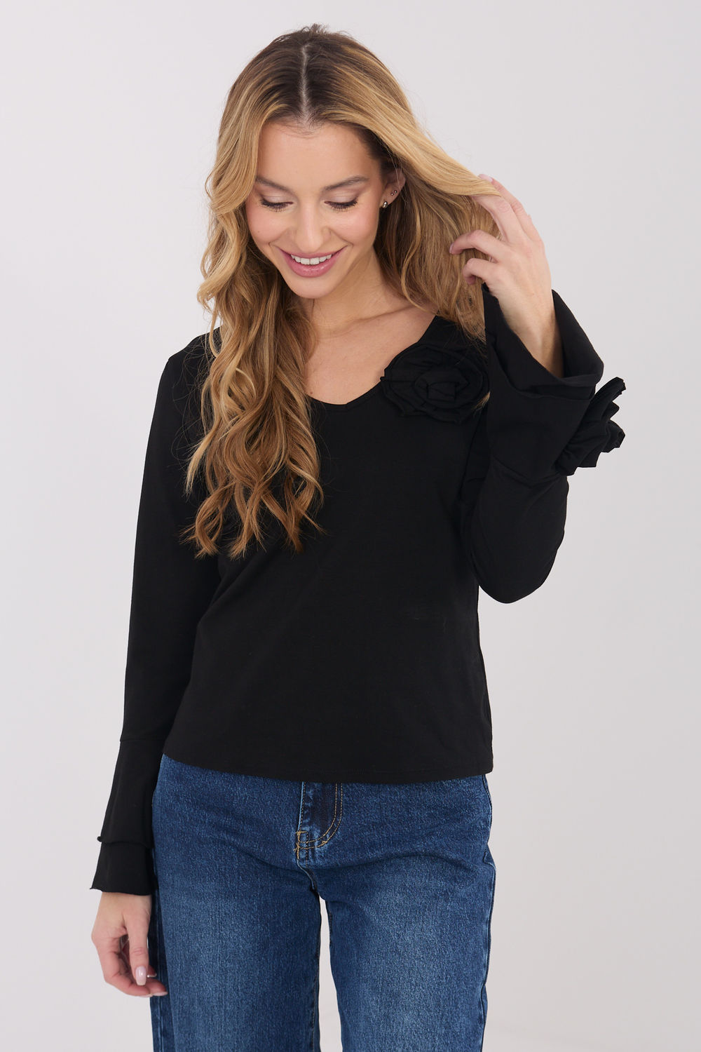 Fitted blouse