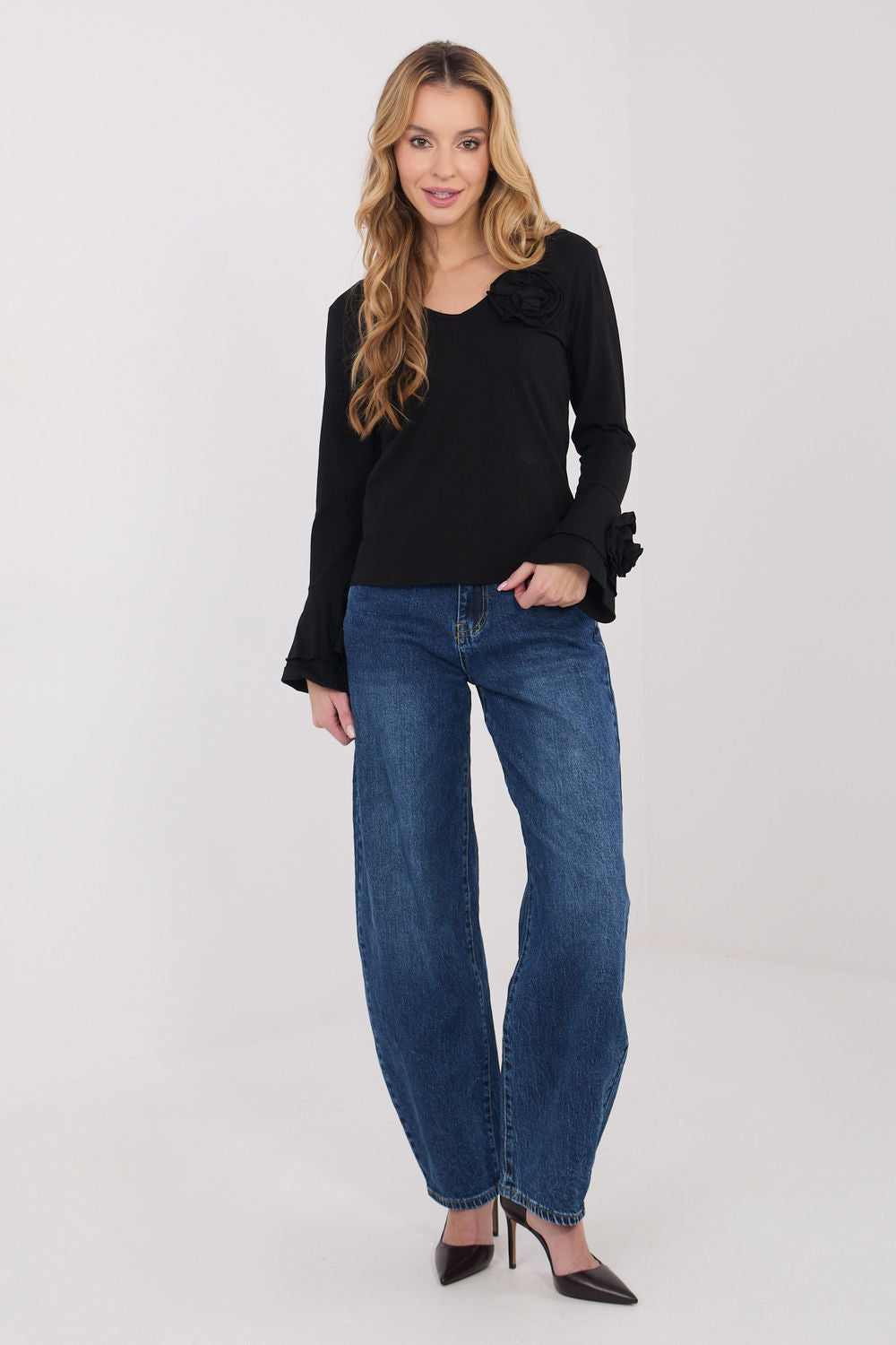 Fitted blouse