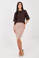Ribbed skirt