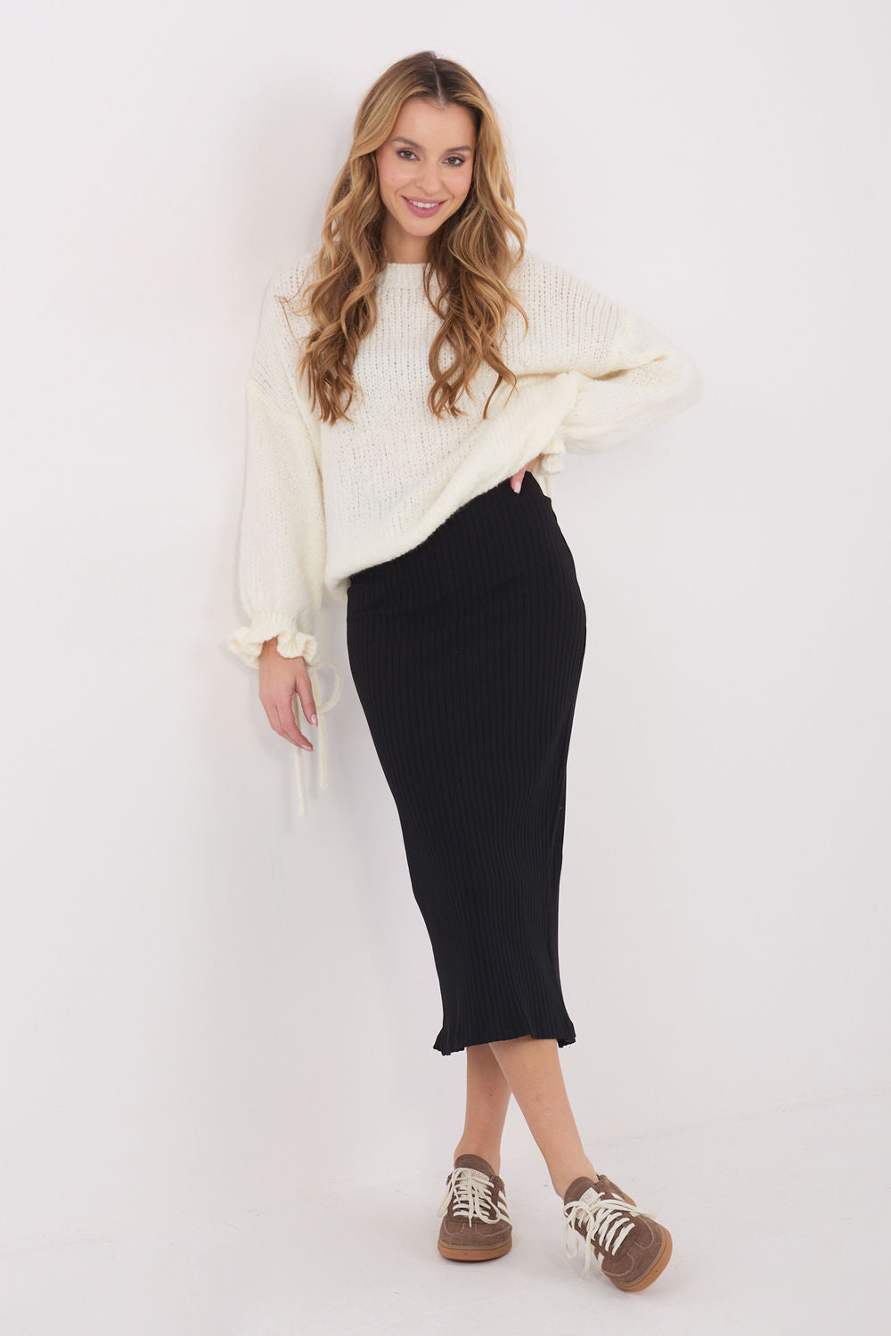 Knitted skirt
