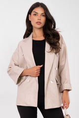 Faux leather jacket