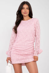 Lace evening dress
