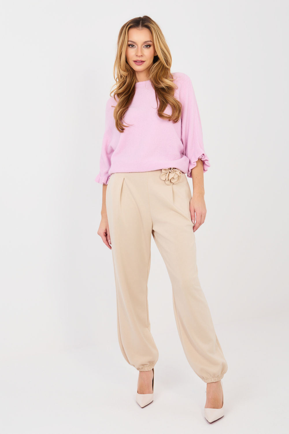 Pink soft jumper