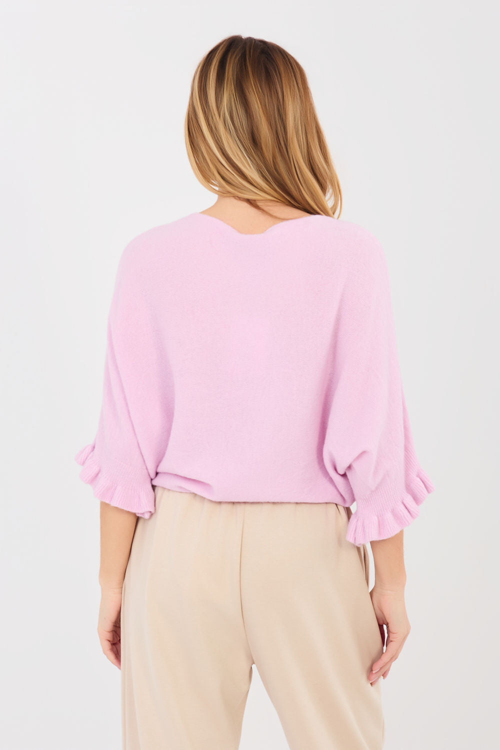 Pink soft jumper