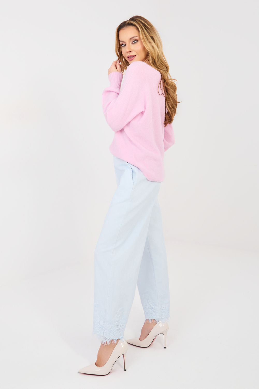 Lace trousers