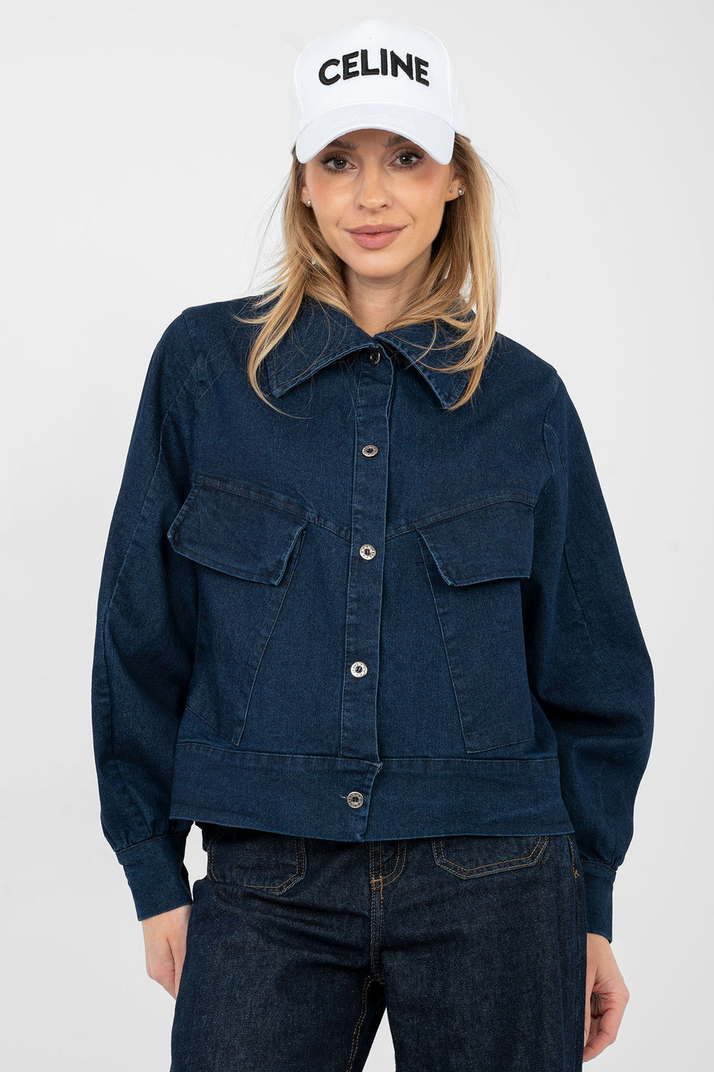 Denim coat