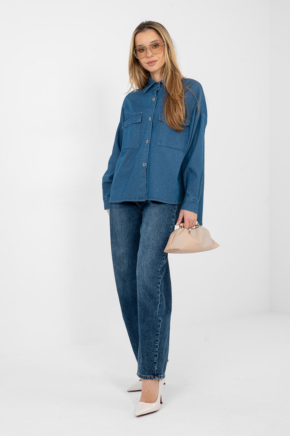 Denim shirt