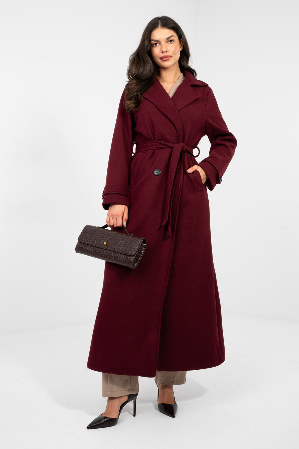 Polyester coat