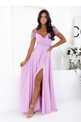 Sequin evening dress