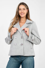 Suede coat