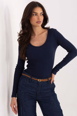 Ribbed blouse