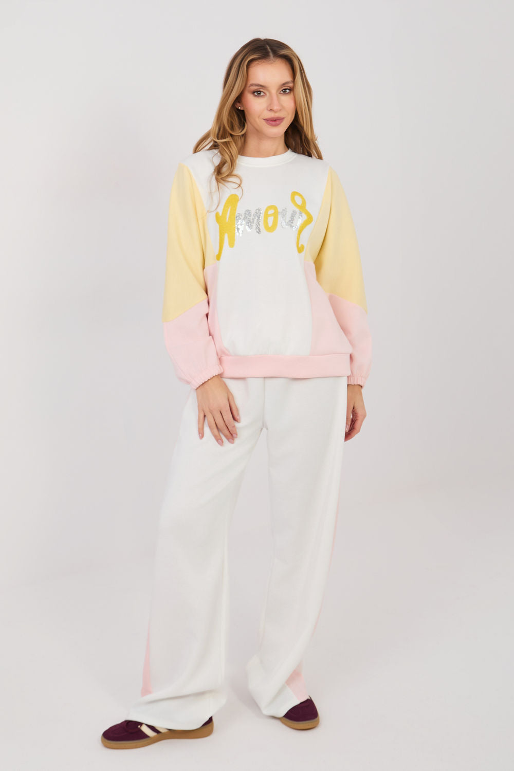 Sequin trousers