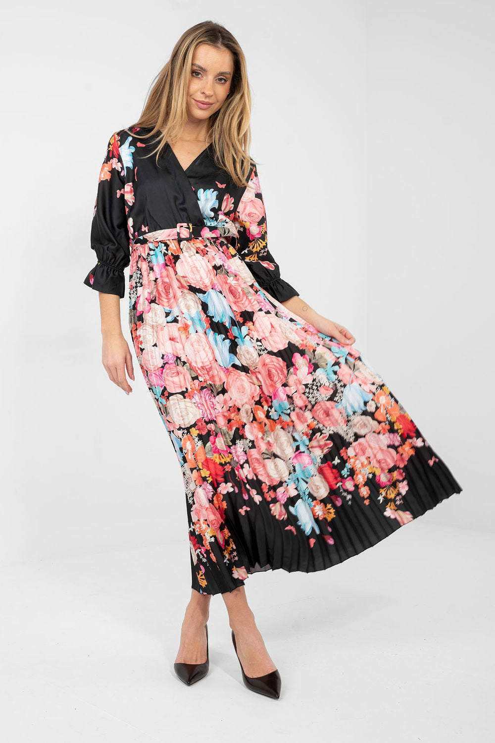 Pleated dress